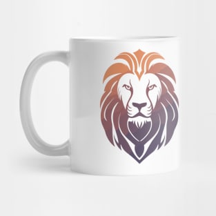 Lion Animal Freedom World Wildlife Wonder Vector Graphic Mug